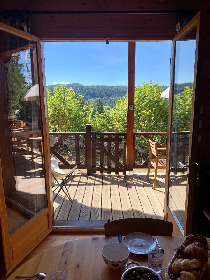 Chalet Du Bois Joli Saint-Laurent-en-Grandvaux Exteriör bild